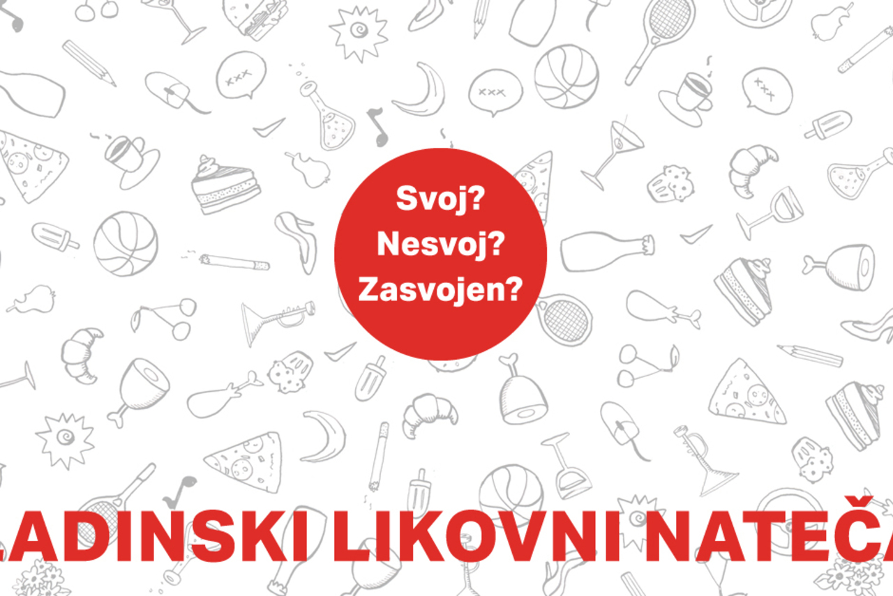 Izbrana dela žirije mladinskega likovnega natečaja Svoj? Nesvoj? Zasvojen?