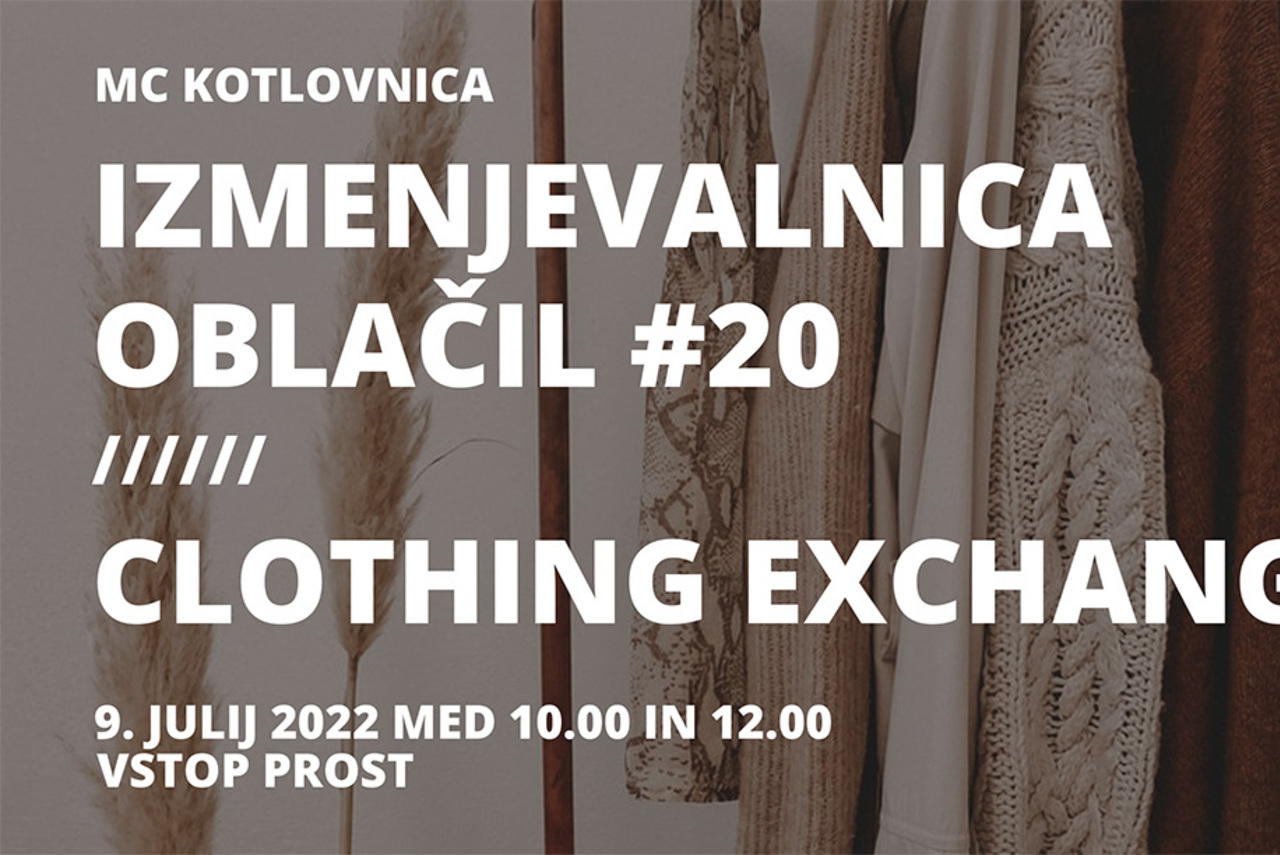 Izmenjevalnica oblačil #20 / Clothing Exchange