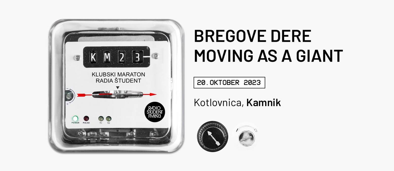 KM23 v Kamniku: Bregove dere + Moving as a Giant