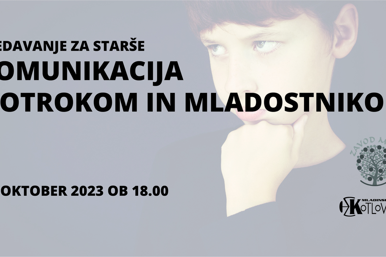 Komunikacija z otrokom in mladostnikom
