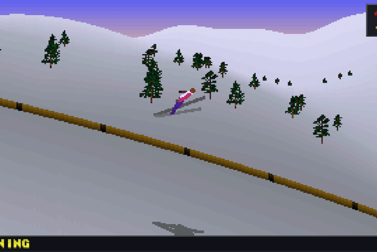 Večer retro igranja: Deluxe ski jump