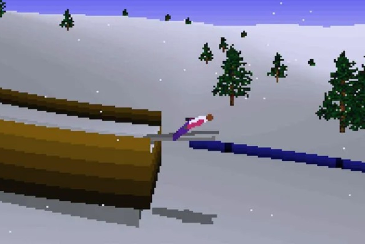 Večer retro igranja: Deluxe ski jump