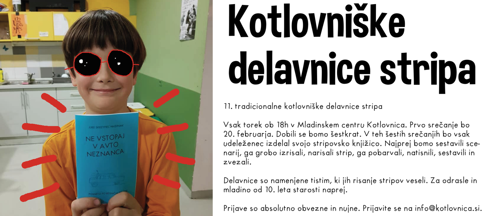 11. tradicionalne kotlovniške delavnice stripa