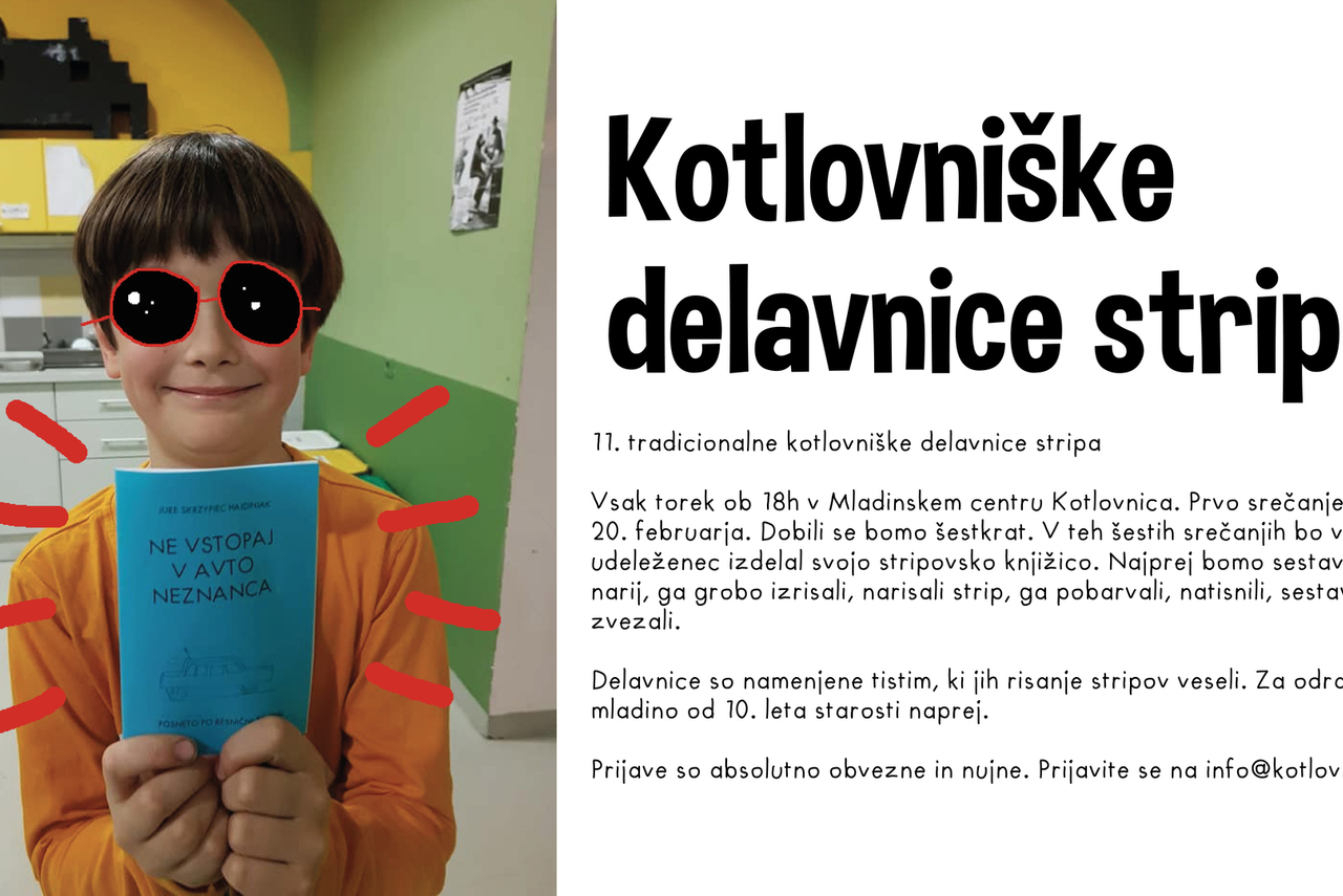 11. tradicionalne kotlovniške delavnice stripa