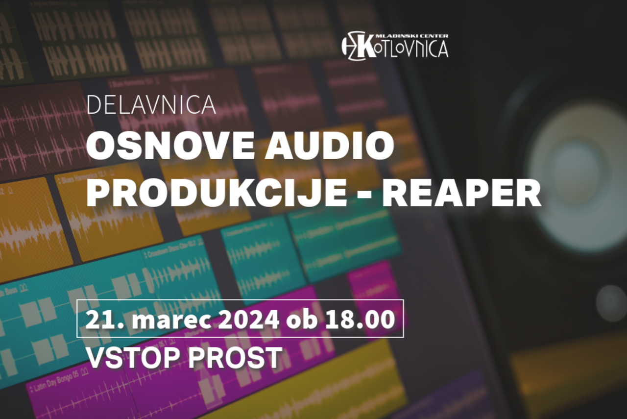 Osnove audio produkcije - Reaper