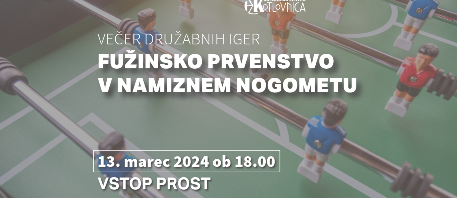 Fužinsko prvenstvo v namiznem nogometu