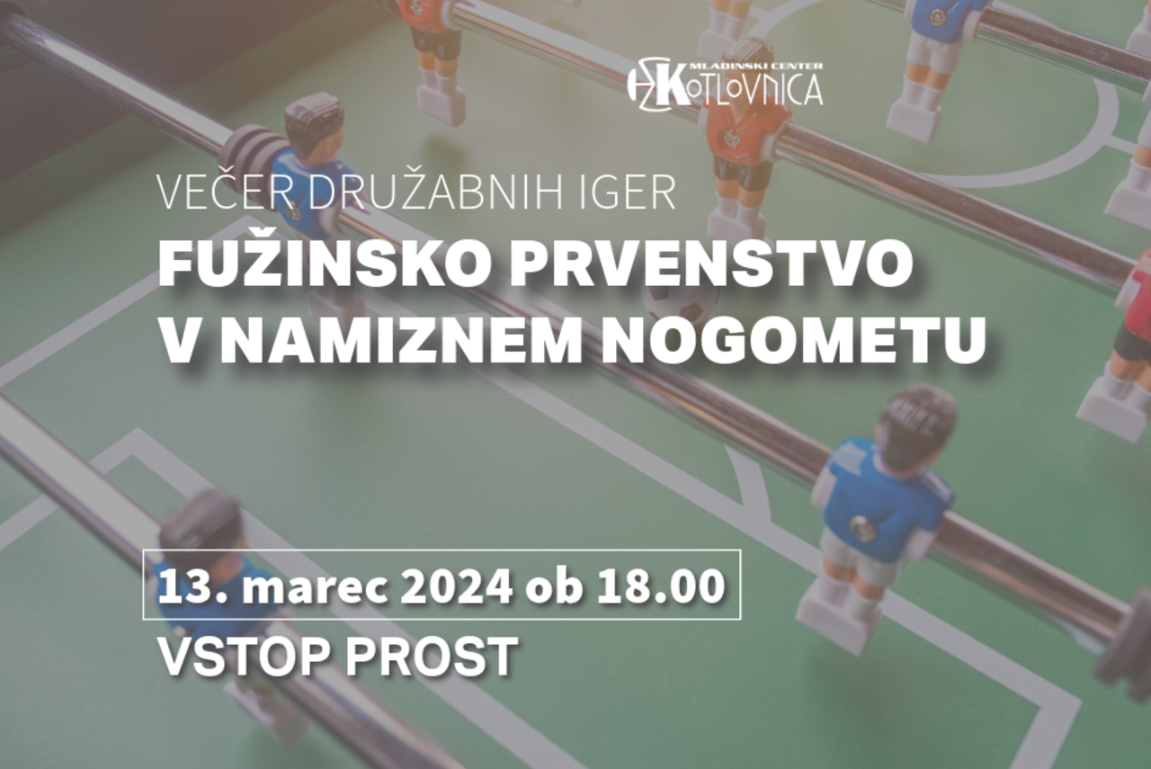 Fužinsko prvenstvo v namiznem nogometu