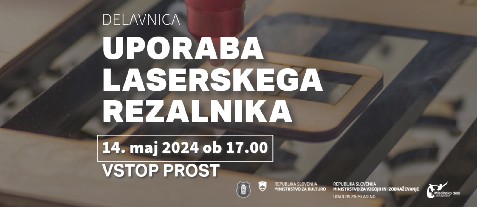 Delavnica uporabe laserskega rezalnika