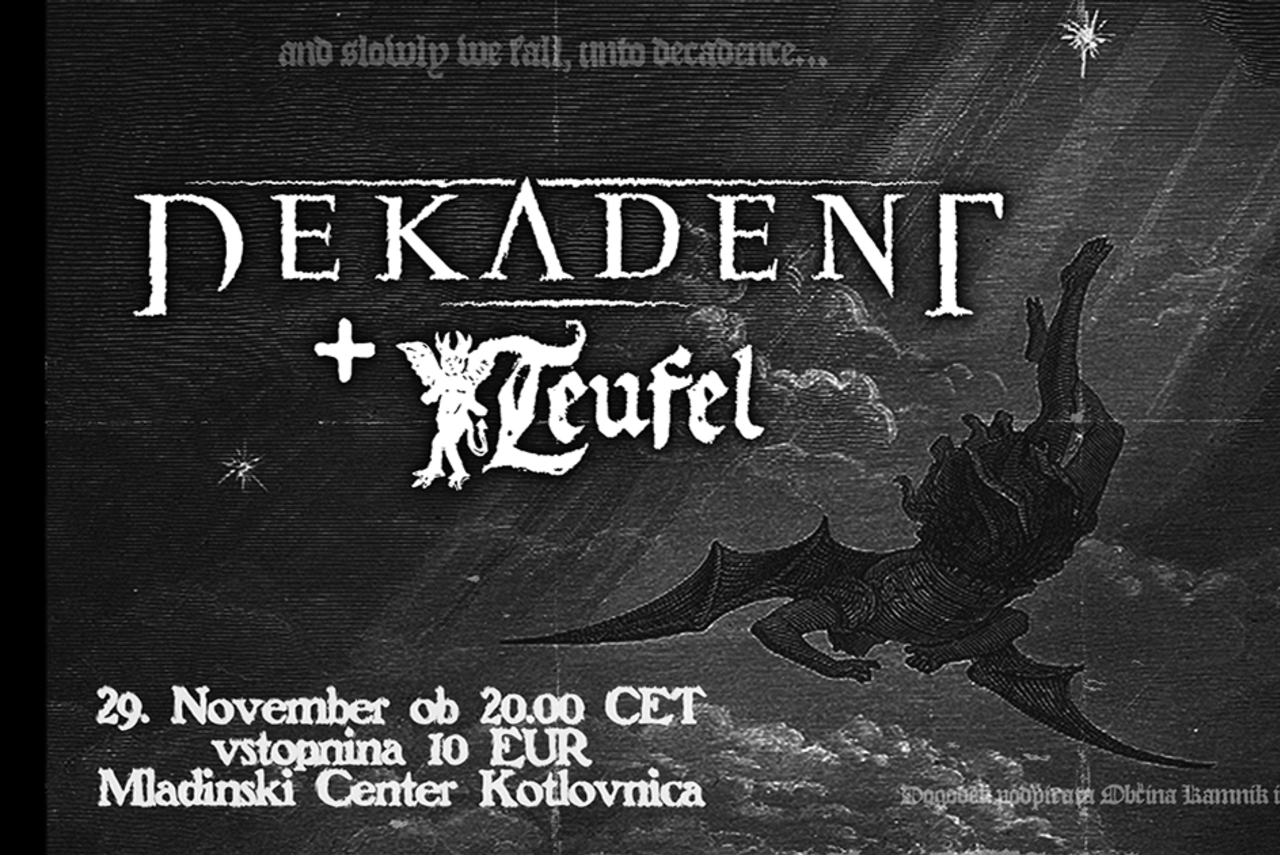 Metal koncert: Dekadent