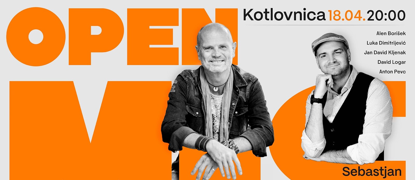 Kotlovniški standup: Open mic