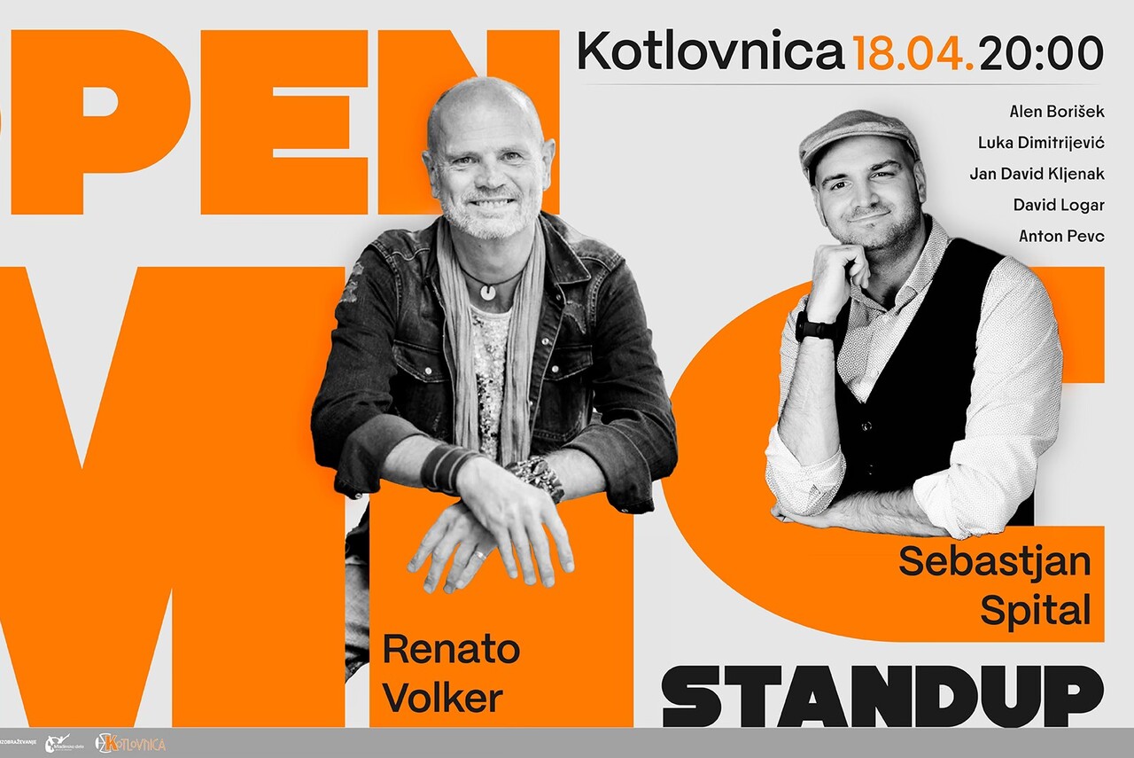 Kotlovniški standup: Open mic