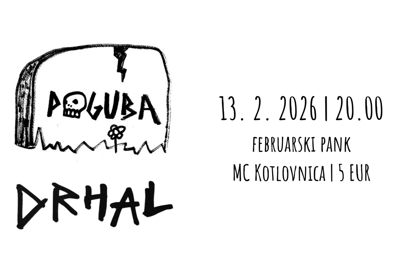 Februarski pank: Drhal + Poguba