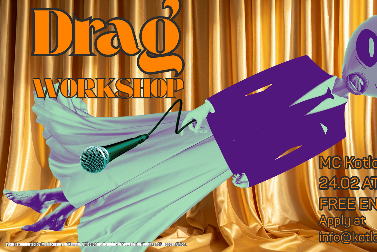Drag workshop – ZAPOLNJENO
