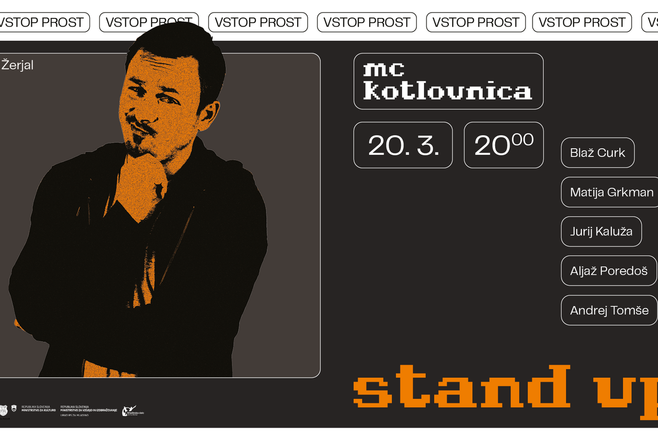 Kotlovniški standup: Open mic