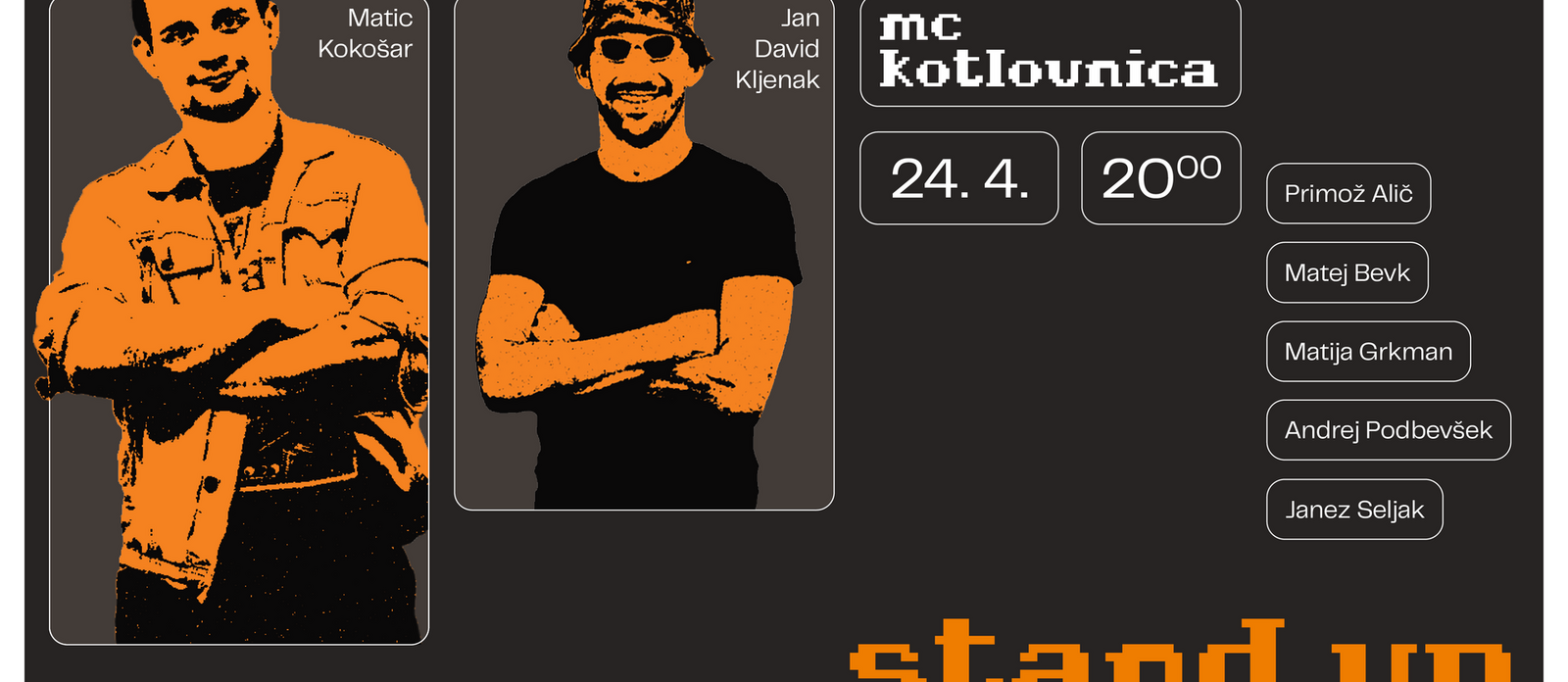 Kotlovniški standup: Open mic