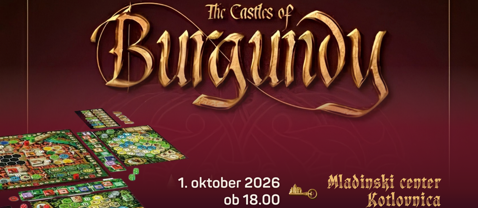 Večer družabnih iger: The Castles of Burgundy