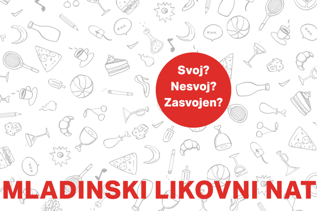 Svoj? Nesvoj? Zasvojen? – mladinski likovni natečaj / LAS 2026