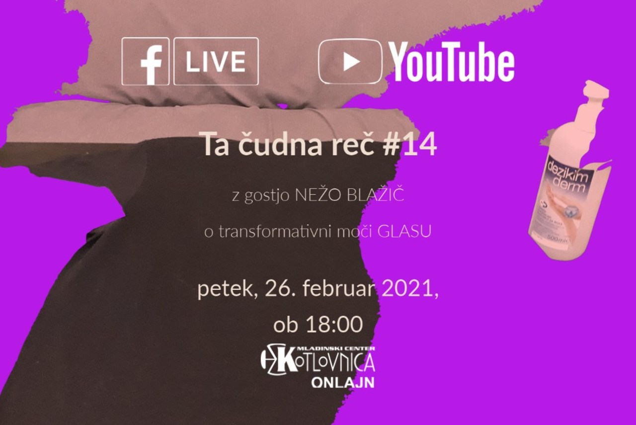 TA ČUDNA REČ #14 - z gostjo Nežo Blažič