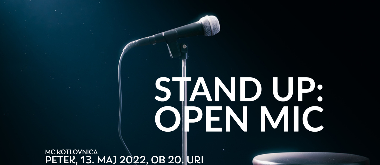 Kotlovniški stand up: Open mic