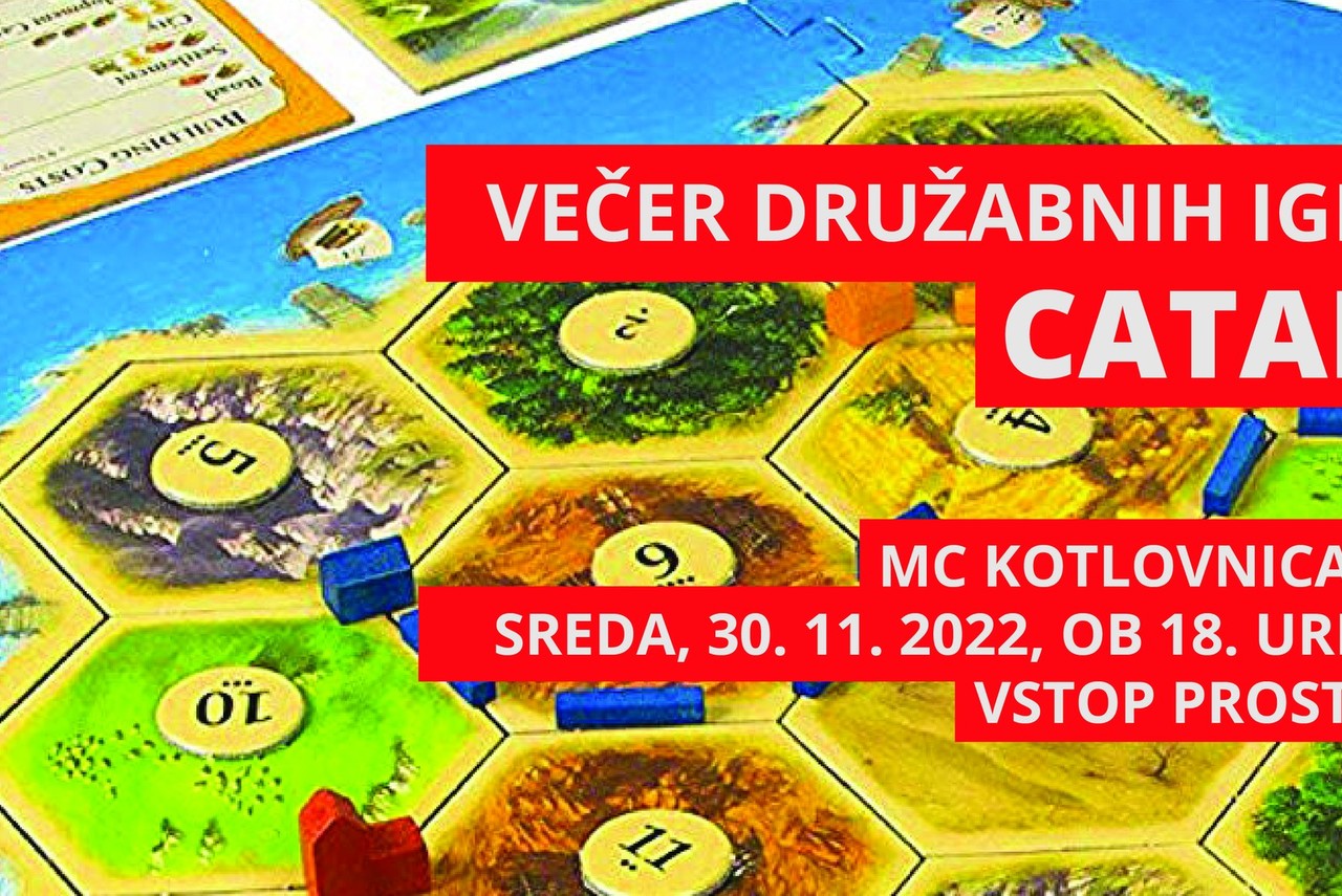 Večer družabnih iger: Catan