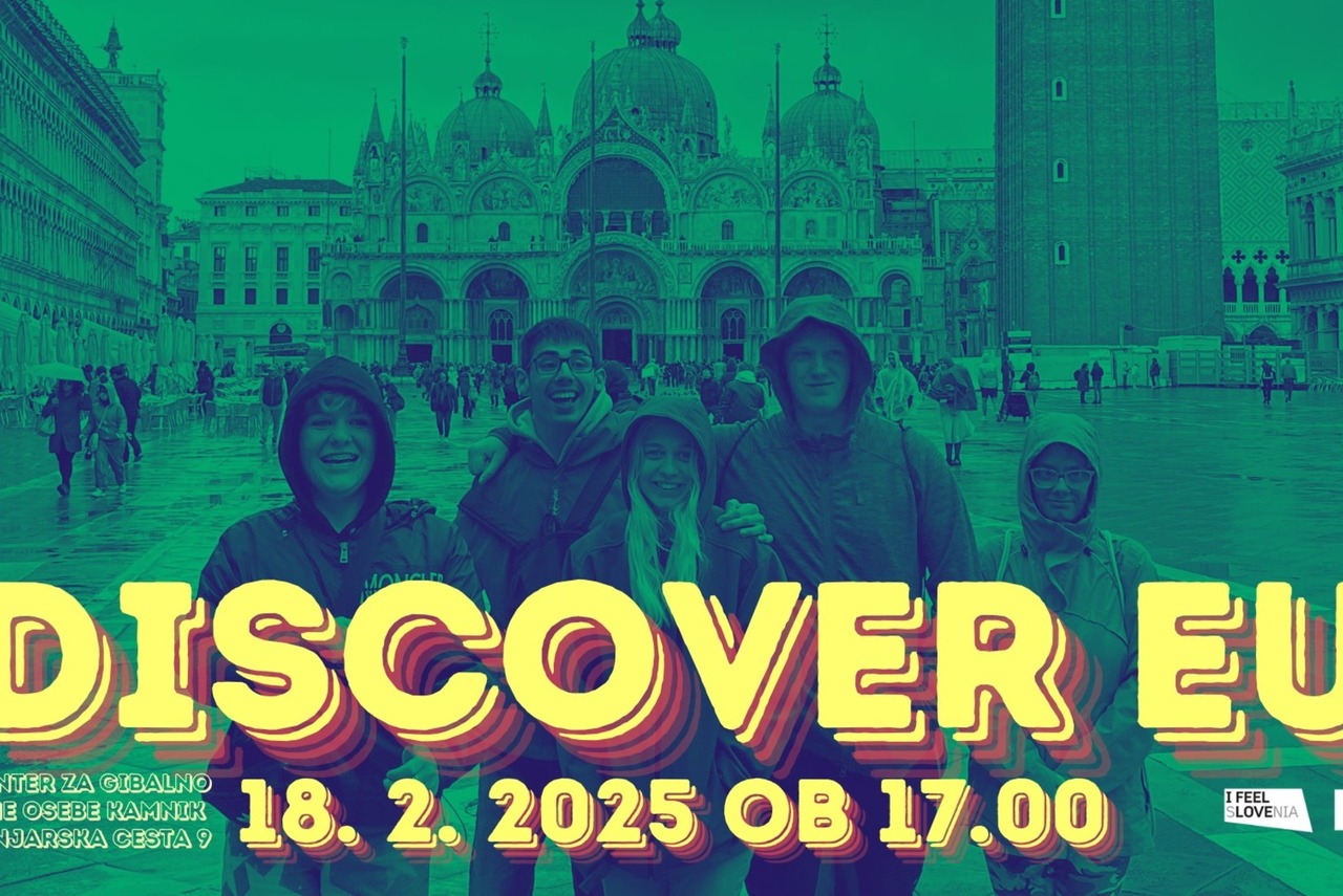 Odkrij dogodivščine projekta DiscoverEU | VGC+