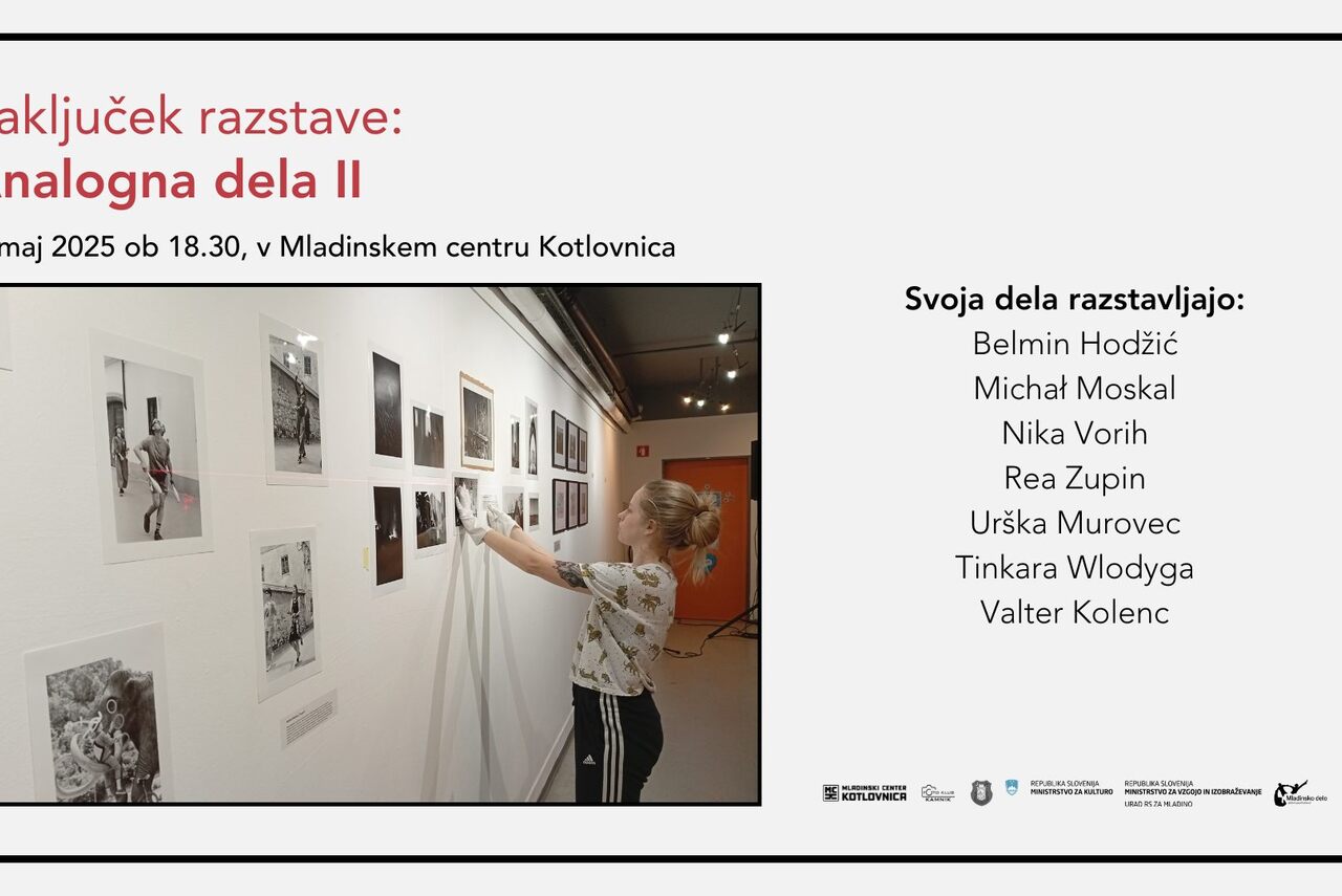 Zaključek razstave: Analogna dela II