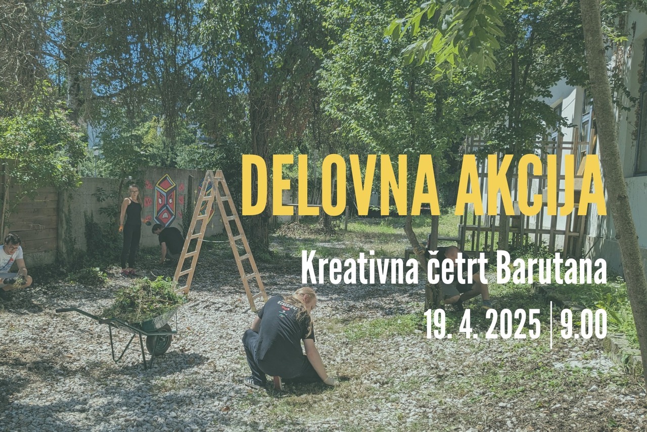 Velikonočna delovna akcija v Kreativni četrti Barutana