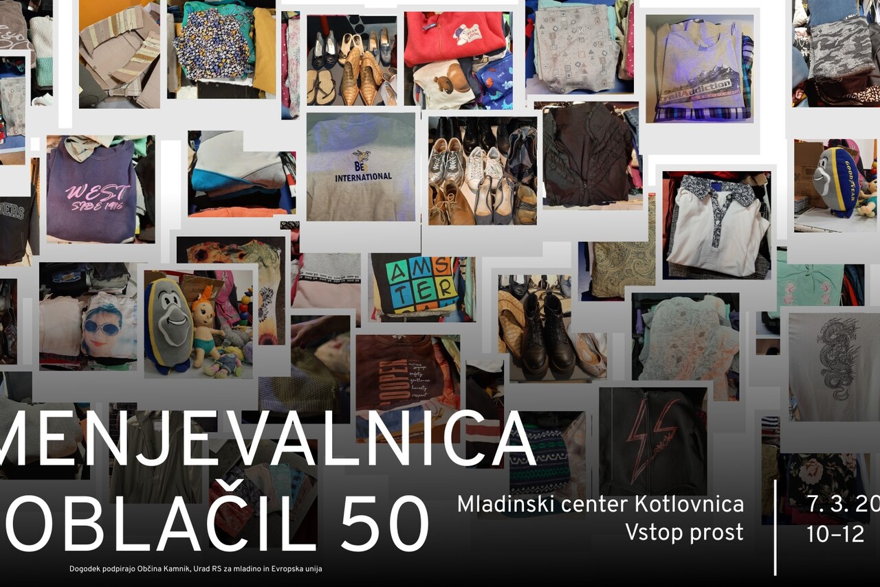 Izmenjevalnica oblačil 50