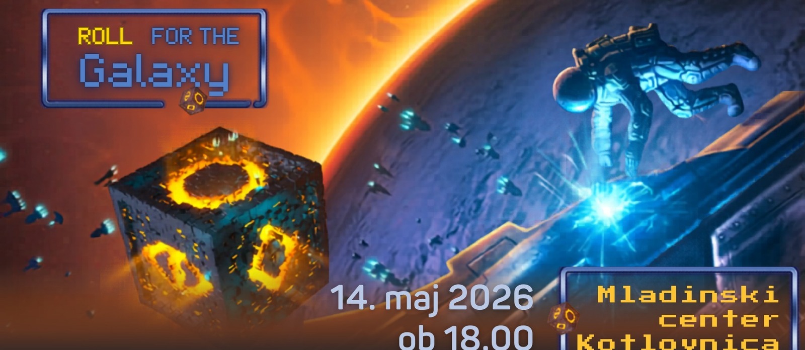 Večer družabnih iger: Roll for the Galaxy