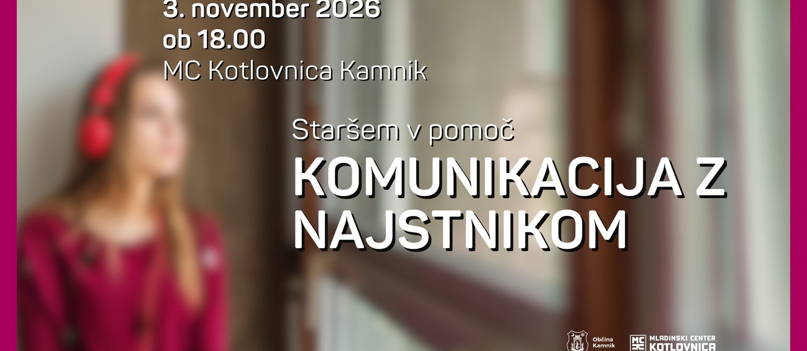 Staršem v pomoč – Komunikacija z najstnikom / LAS