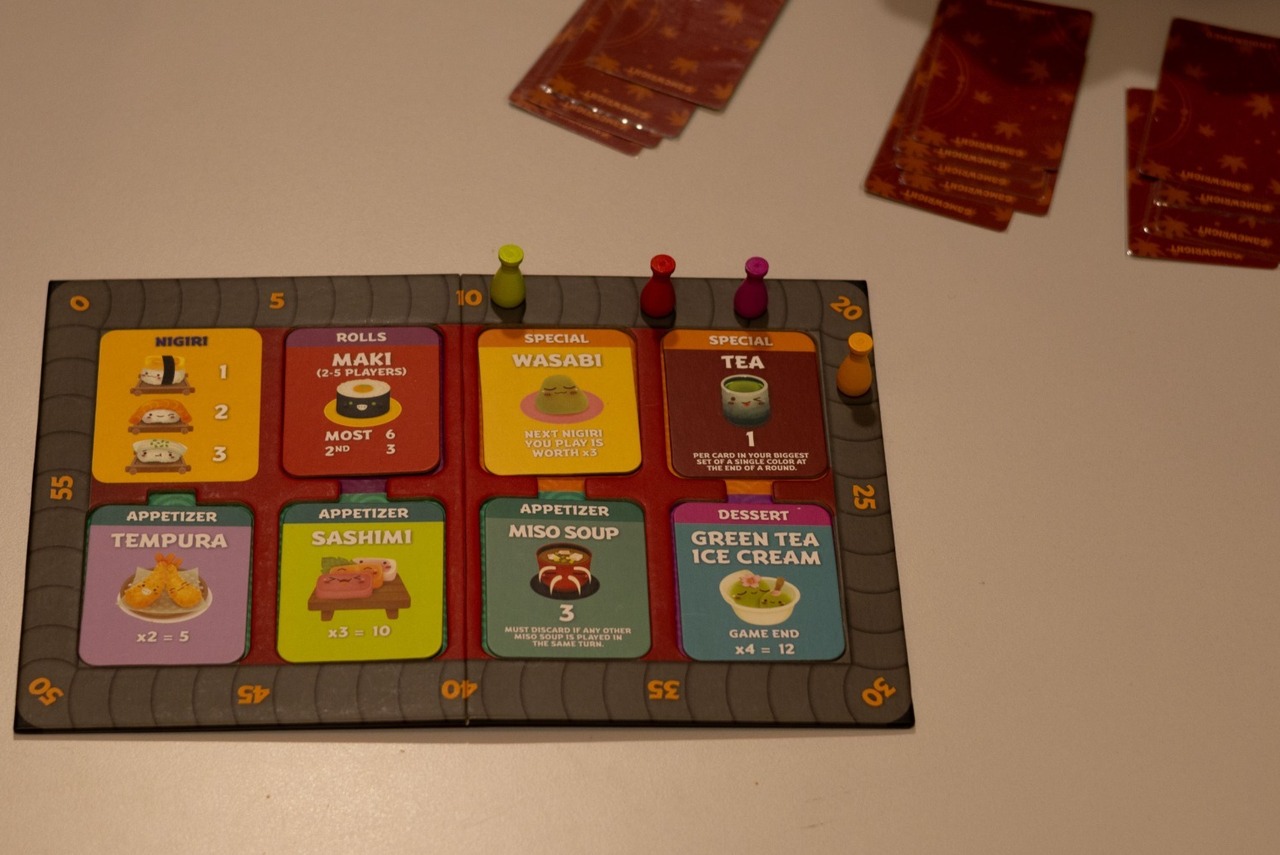 Večer družabnih iger: Sushi Go Party | 26. 2. 2026