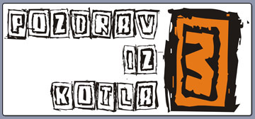 Pozdrav iz kotla 3 - logo