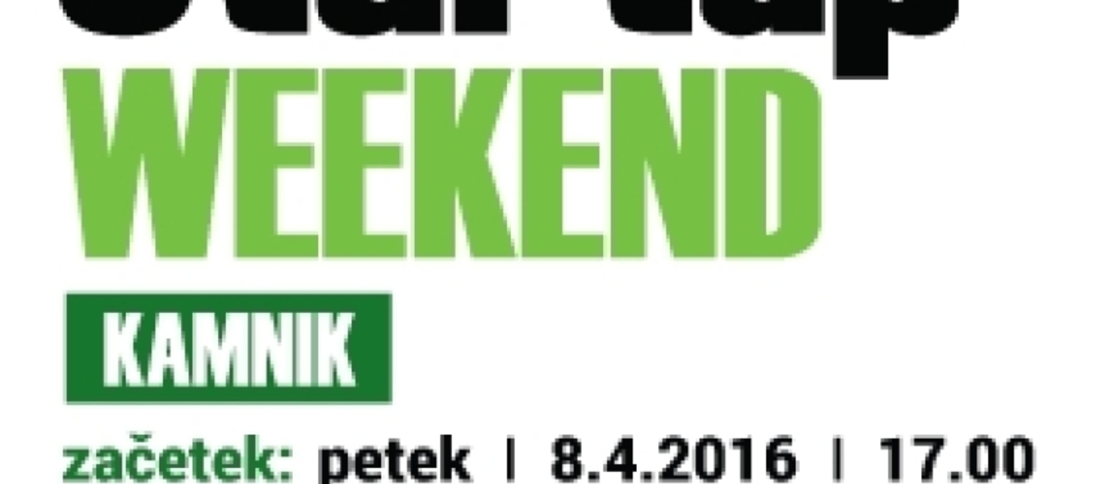 Startup weekend Kamnik