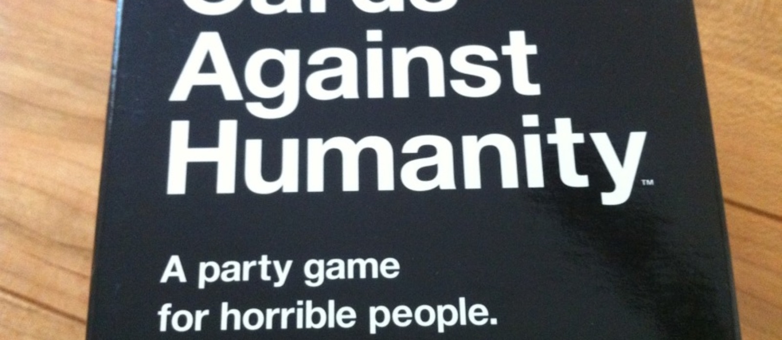 Večer družabnih iger - Cards Against Humanity