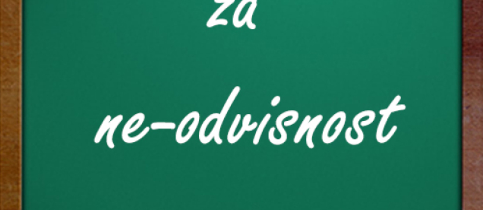 Predavanje za starše: Vzgoja za ne-odvisnost