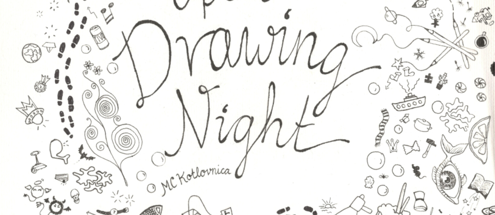 Open drawing night/Odprti termin za risanje