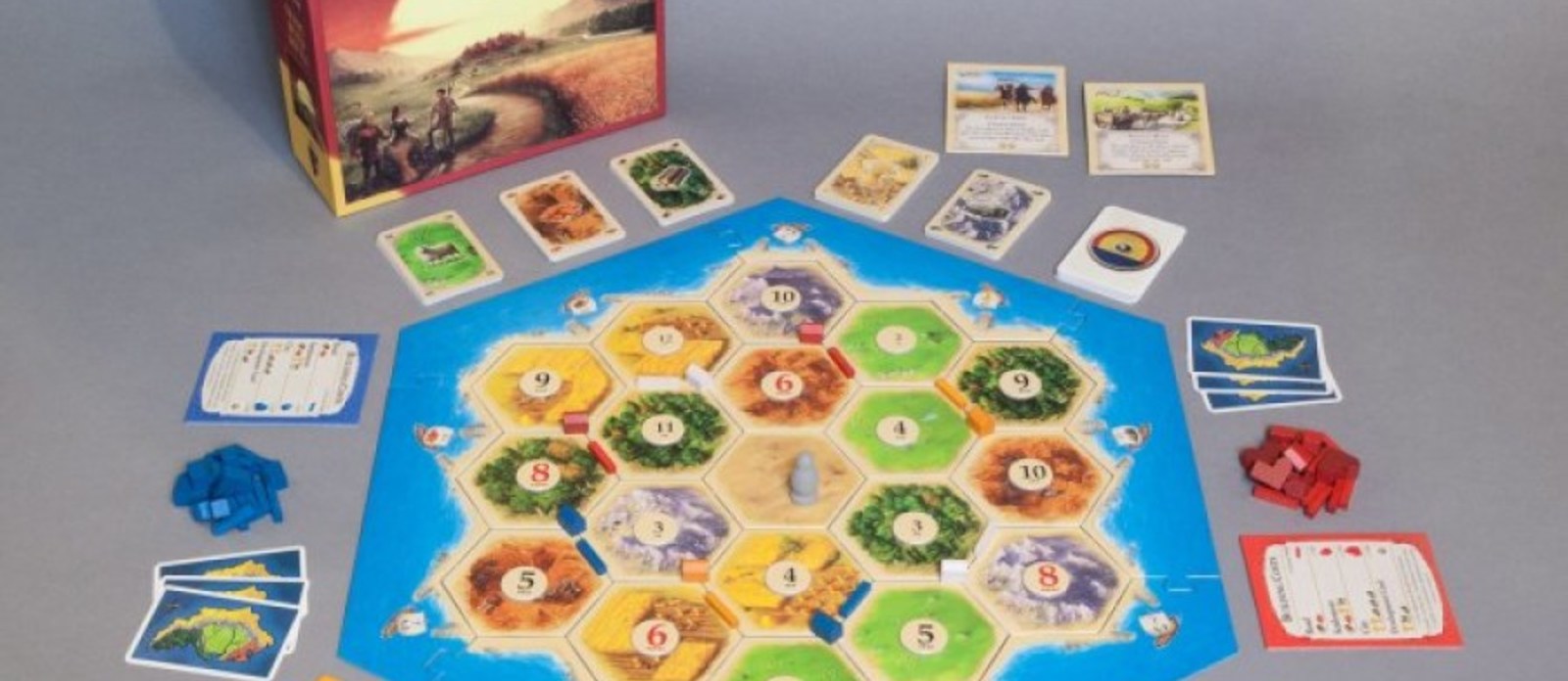 Večer družabnih iger - Naseljenci otoka Catan