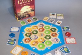 Večer družabnih iger - Naseljenci otoka Catan