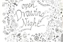 Open drawing night/Odprti termin za risanje