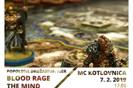 Popoldne družabnih iger Blood Rage in The Mind