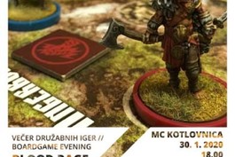 Večer družabnih iger // Boardgame evening – Blood Rage