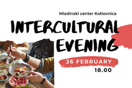 Intercultural evening // Medkulturni večer – Latvia | Spain | Slovenia