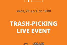 Kotlovnica ONLINE: Trash-picking live event