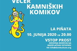 Stand up večer kamniških komikov